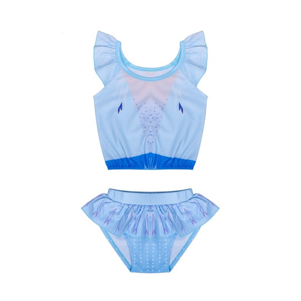 

Children's suit Ice snow children's one piece swimsuit Princess 2344, Black