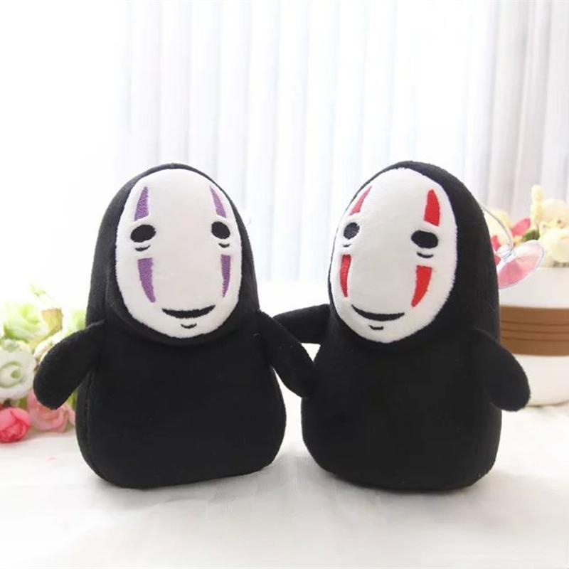 

15cm Spirited Away Faceless Man No Face Plush Pendant No Face Ghost Kaonashi Stuffed Plush Toys Doll for Children Kids Gift