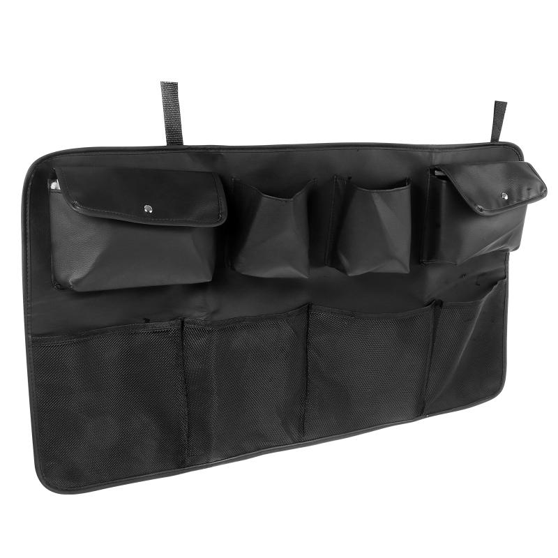 

Car Organizer Trunk Back Seat Storage Bag Automobile Pouch Holder (Black)