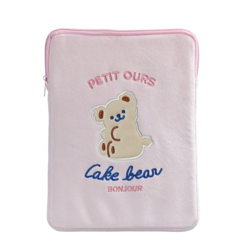 

Cartoon Pattern Embroidery Protect Pouch Case Cover For 11in 10.5in 9.7in Tablet Y3NE Cosmetic Bags & Cases