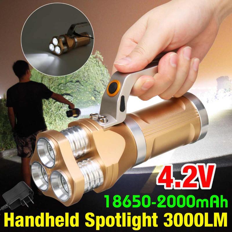 

2000mAh 20W Handheld Portable USB Rechargeable Torch Searchlight Multi-function Long Ss Lamp Lanterns