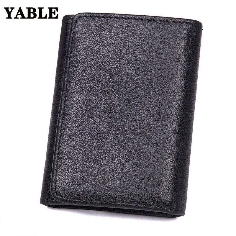 

Wallets Men's Leather Wallet RFID Shielded Function Korean Genuine, Red;black