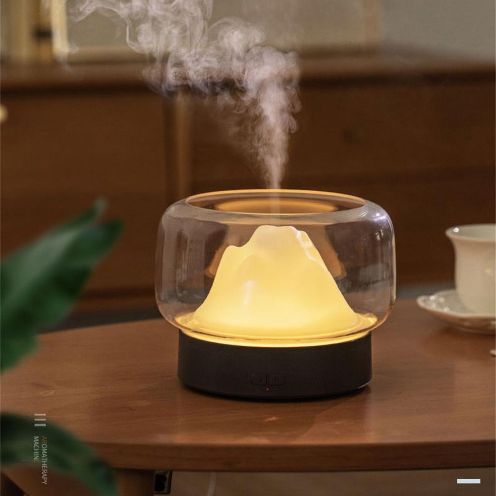 

Essential Oil Diffuser400ML Aroma Diffuser Moutain View Essential Oil Aromatherapy Difusor With LED Light Humidifier Vaporizer