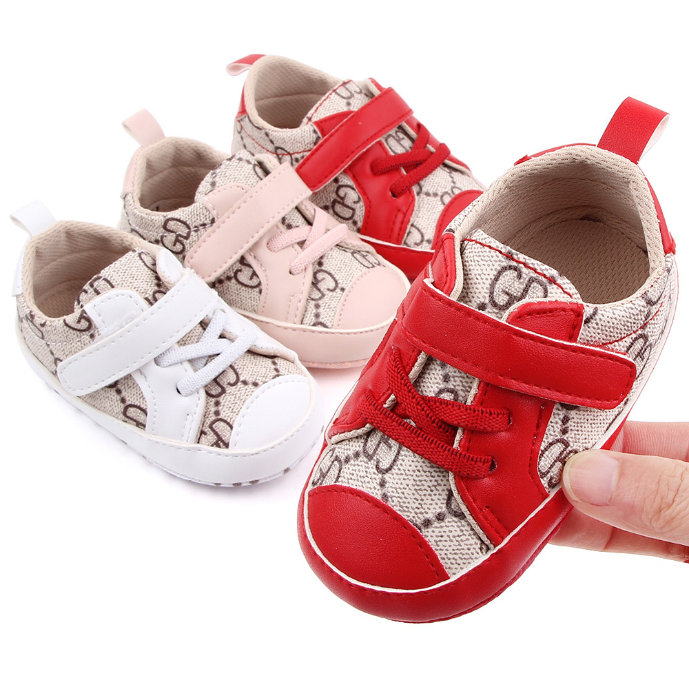 

Newborn Casual Baby First Walkers Shoes For Kids Sports Toddler Shoes Baby Boys And Girls Sneaker Anti-slip Shoes, Pink
