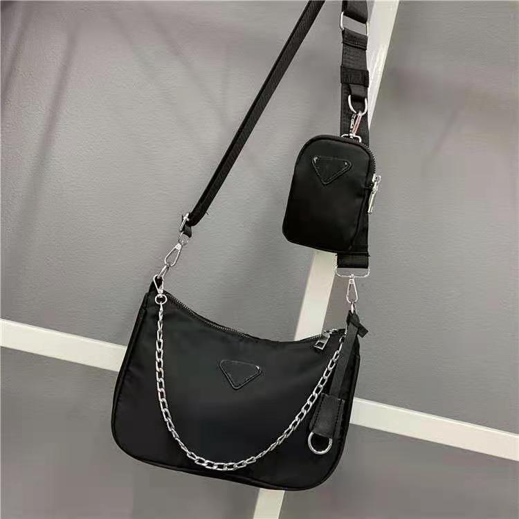 

2021 sale women Oxford cloth classic letter badge handbags multicolor 8 Color crossbody messenger shoulder bags chain bag High quality purses ladies handbag, Multi
