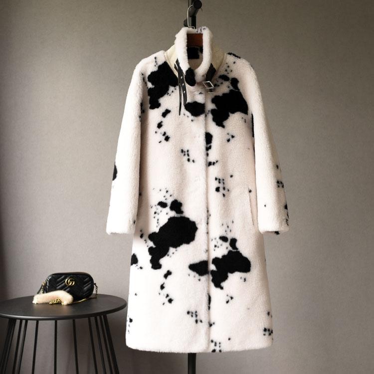 

Women' Wool & Blends Rk1908 Fashion Women Coats Jackets 2021 Runway Luxury European Design Party Style Clothing, Black