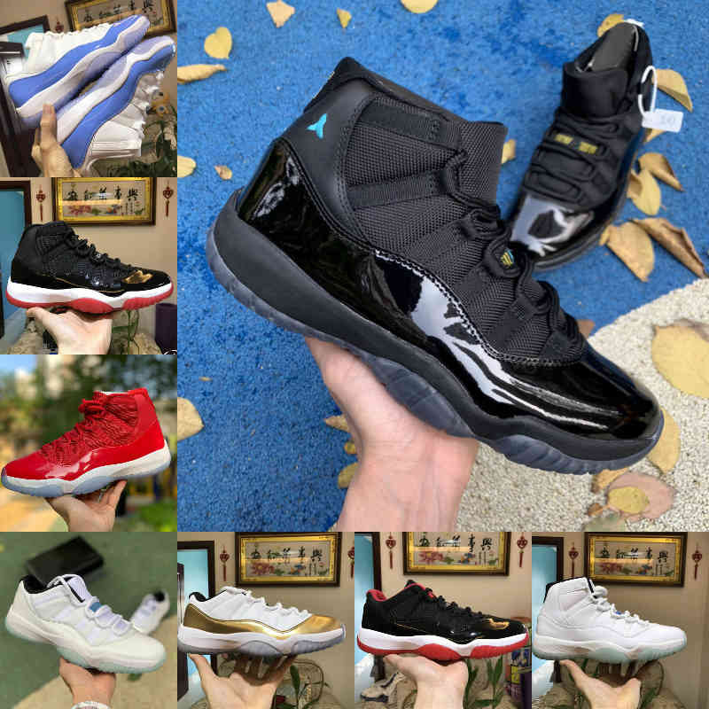 

2021 New Jubilee Pantone Bred High 11 11s Basketball Shoes Blue 25th Anniversary Space Jam Gamma Blue Easter Concord 45 Low Columbia White Red Sneakers G25, Please contact us