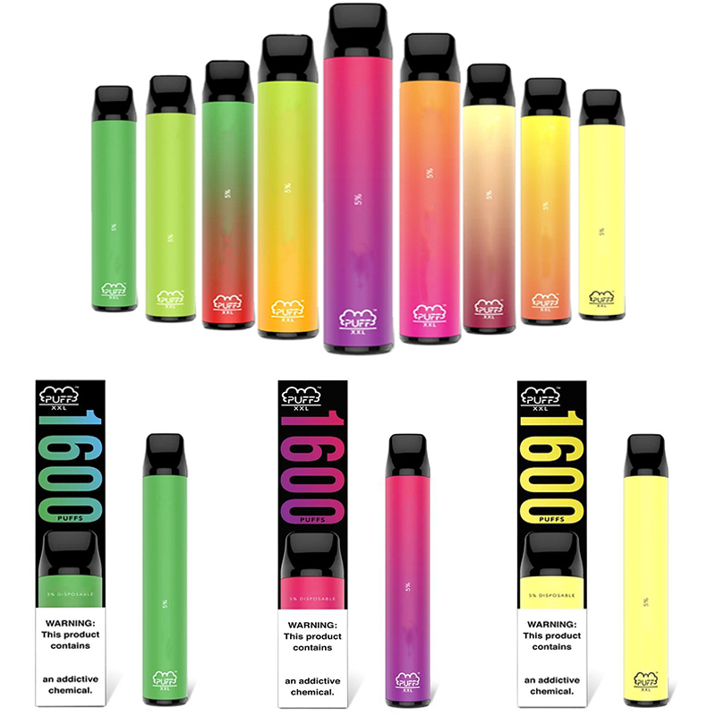 

Australia Disposable Vape Puff XXL e cigarette mix flavors Vapes Pen 1600 vapor dropshipping Puffs Bars Plus 1000mAh Cartridge