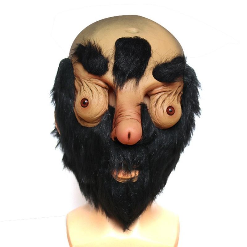 

Party Masks Halloween Horror Mask Cosplay Face Scary Masque Masquerade Latex Horrible Ghastly Monster Props 2021