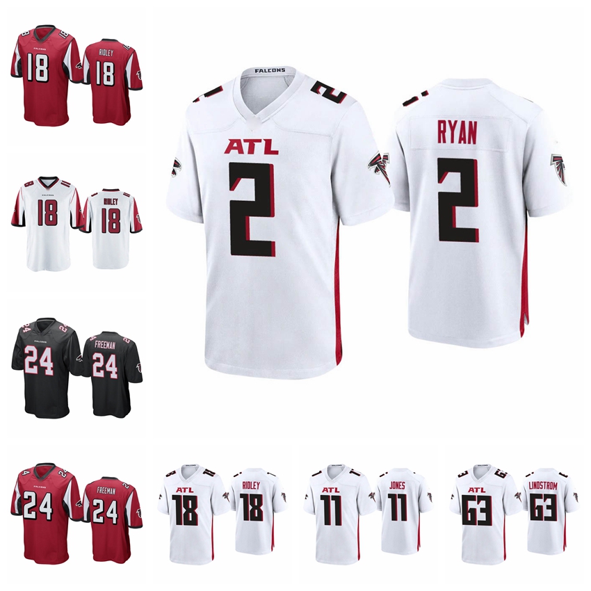 

Matt Ryan Julio Jones Atlanta''Falcons''Men Custom football Jersey, Black;red