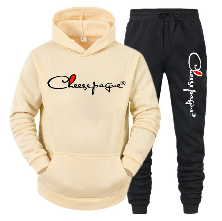 

2022 Brand Tracksuit Casual Sets Spring Autumn Mens Sportswear Running Sports Suit Jacket+Pant Two Piece Jogger Outfit Set Clothing, Navy blue