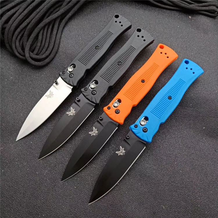 

Benchmade BM 530 BUGOUT AXIS Lock Tactical Folding Pocket knife 440C Blade Nylon glass fiber handle camping Hiking outdoor Hunting EDC knives 535 537
