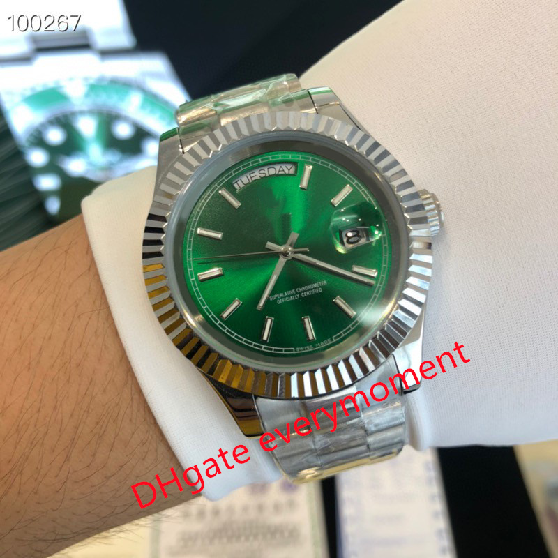 

2021 new fashion hot selling automatic mechanical watch 228238 228239 228235 BP factory produces 2813 Asian movement 40mm men's watches 904L steel case---4, Silver