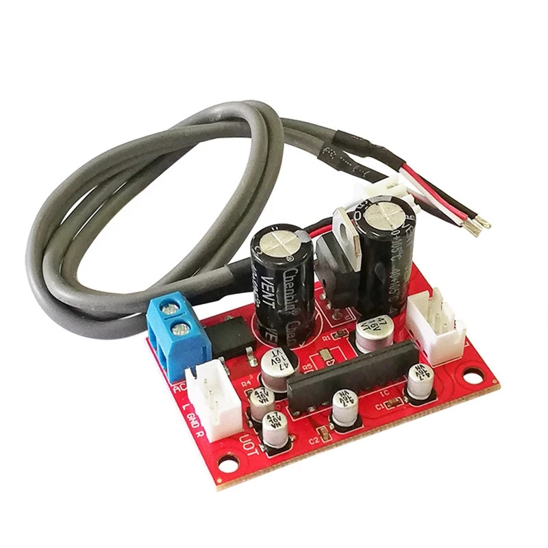 

Tape deck head preamplifier radio recorder audio modification AC DC universal power amplifier board