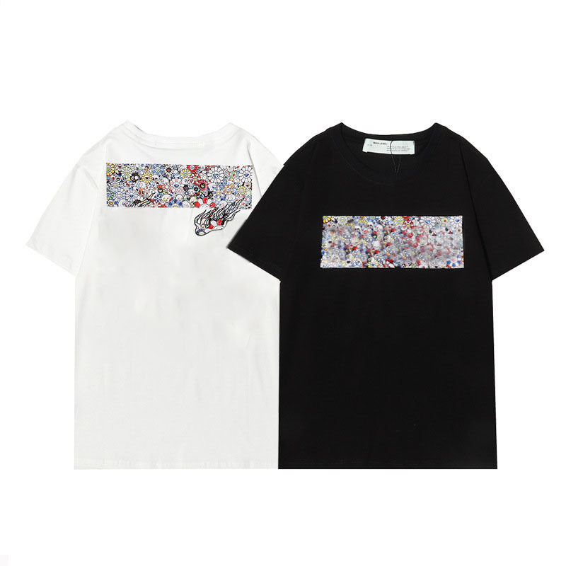 

Off 2021 Mens fashion t shirt Designers Men  Clothing black white tees Short Sleeve women' casual Hip Hop Streetwear t-shirt, Pay for the difference price