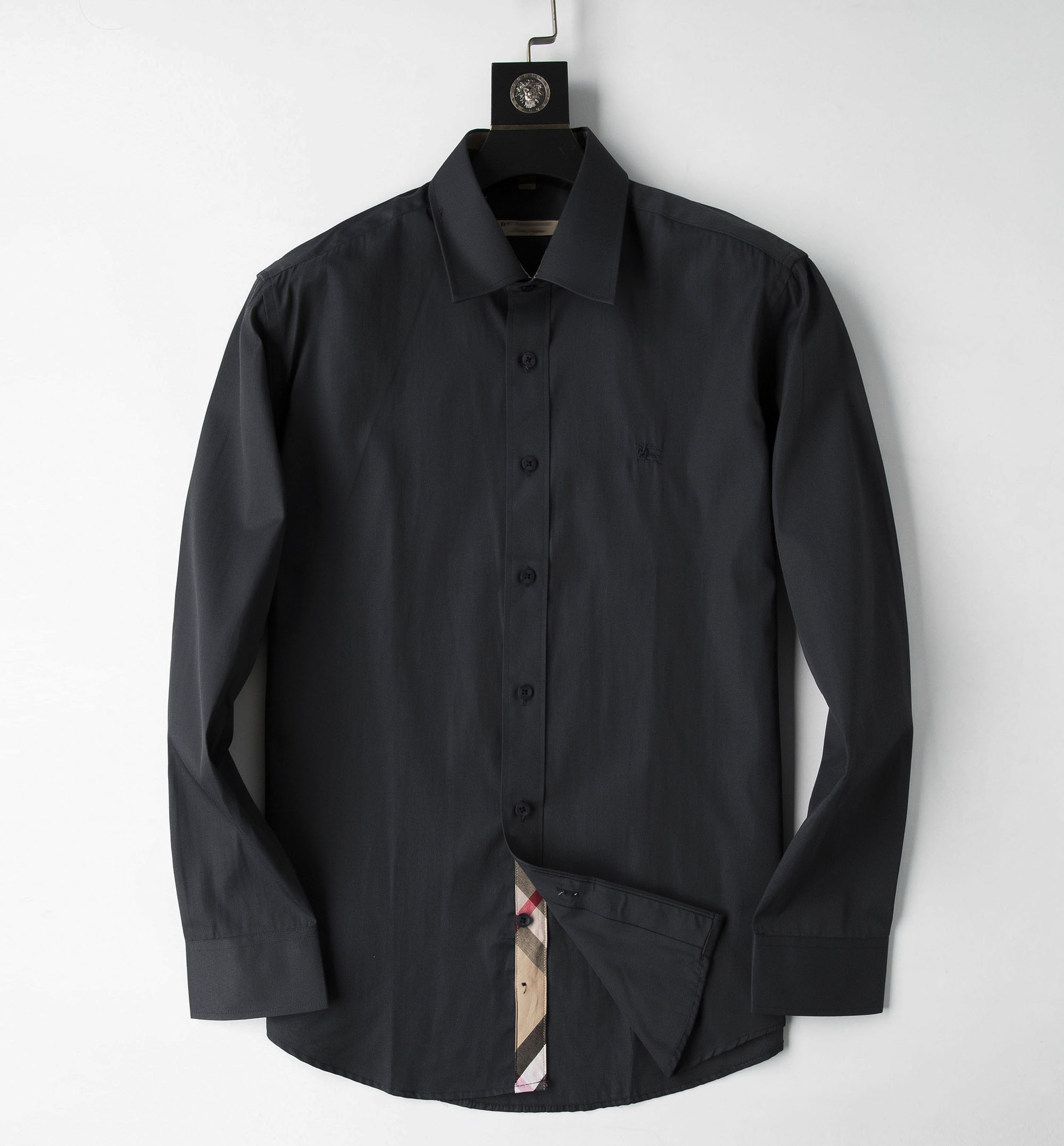

Spring and summer new design brand shirt men long sleeve casual mens shirt fashion tops shirts male Italy style camiseta chemise.a2, Color