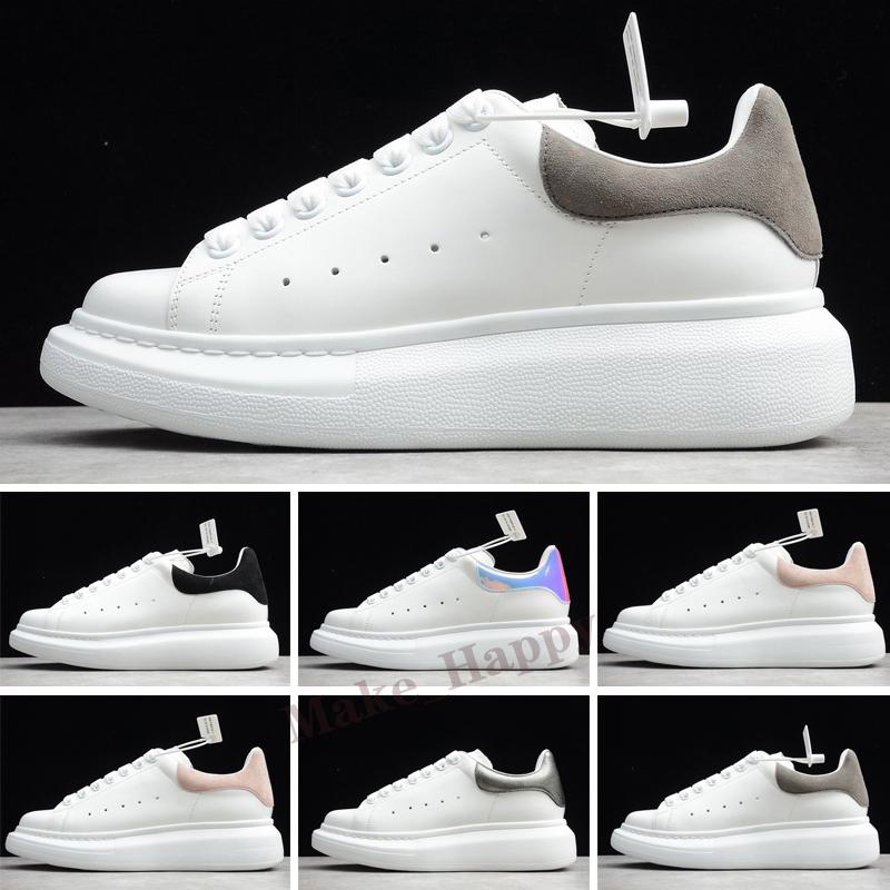 

2021 designer models men women Shoes fashion leather reflective platform Sports mens chaussures sneakers 3 UWc Size 35 45 MCQUEENS ALEXANDER, Black