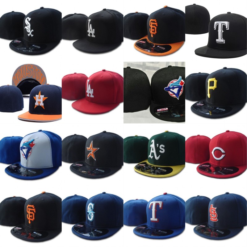 

Top selling 2021 All Team Toronto Baseball Fitted Hats Giants SF new-york Men's Full Closed Flat Visor Rangers On Field Cap Bone HH