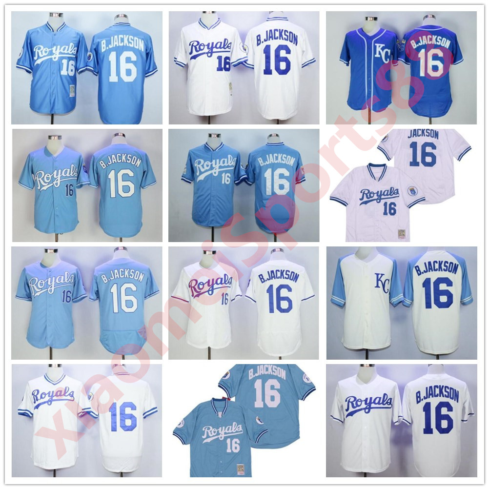 

Vintage Retro Men Women kids youth Baseball 16 Bo Jackson Jersey 1974 1980 1985 1987 Retire Pullover Flexbase Cool Base Stitched Jerseys, As shown in illustration