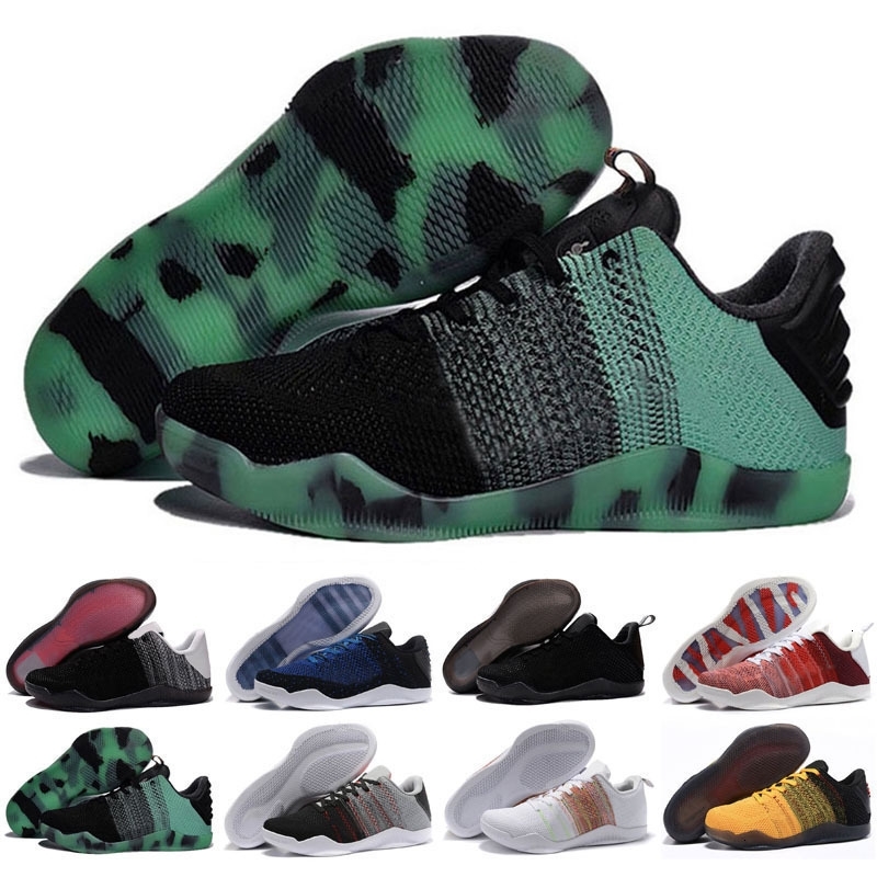 

Elite 11 Low FTB Fade To XI Black Mamba Day Men Basketball Shoes BHM Achilles Heel Last Emperor Easter for Sale Dropshiping Accepted