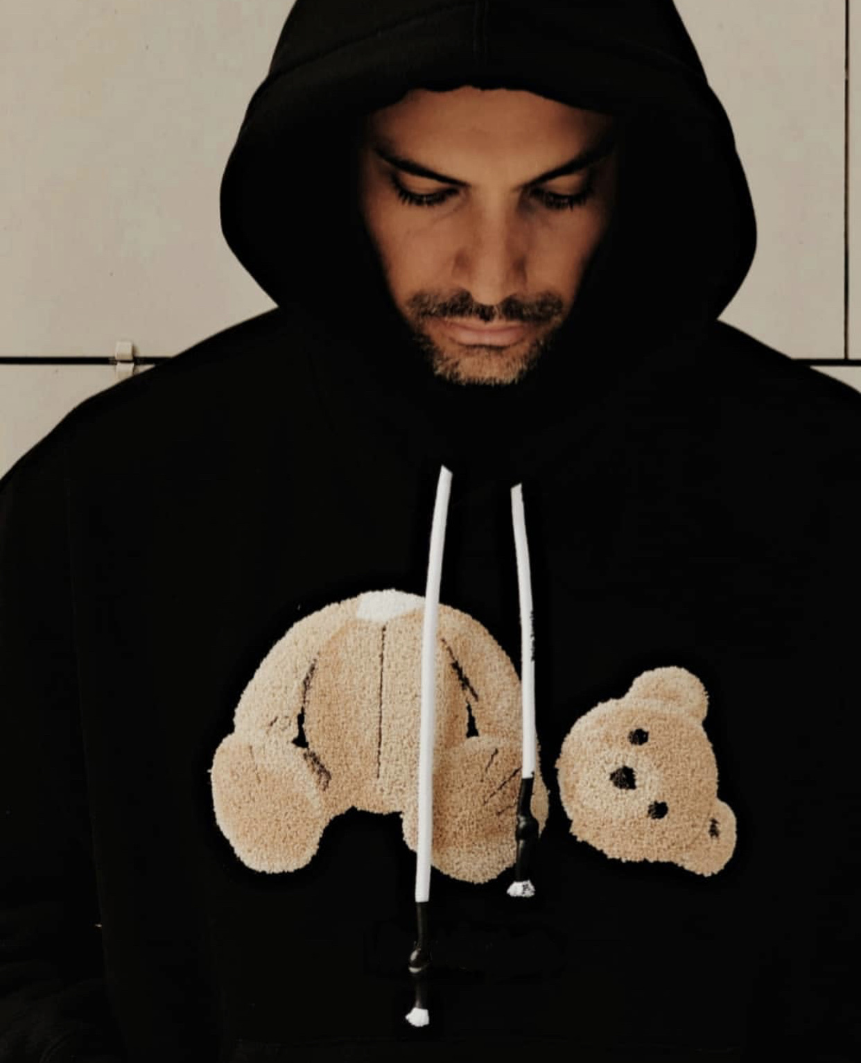 

Brand Hoodie 2021 Angels Mens Womens Designers s Fashion Man Long Sleeve Bear Clothing Sweaters Hip Hop Palms Clothes Sweatshirts, Black