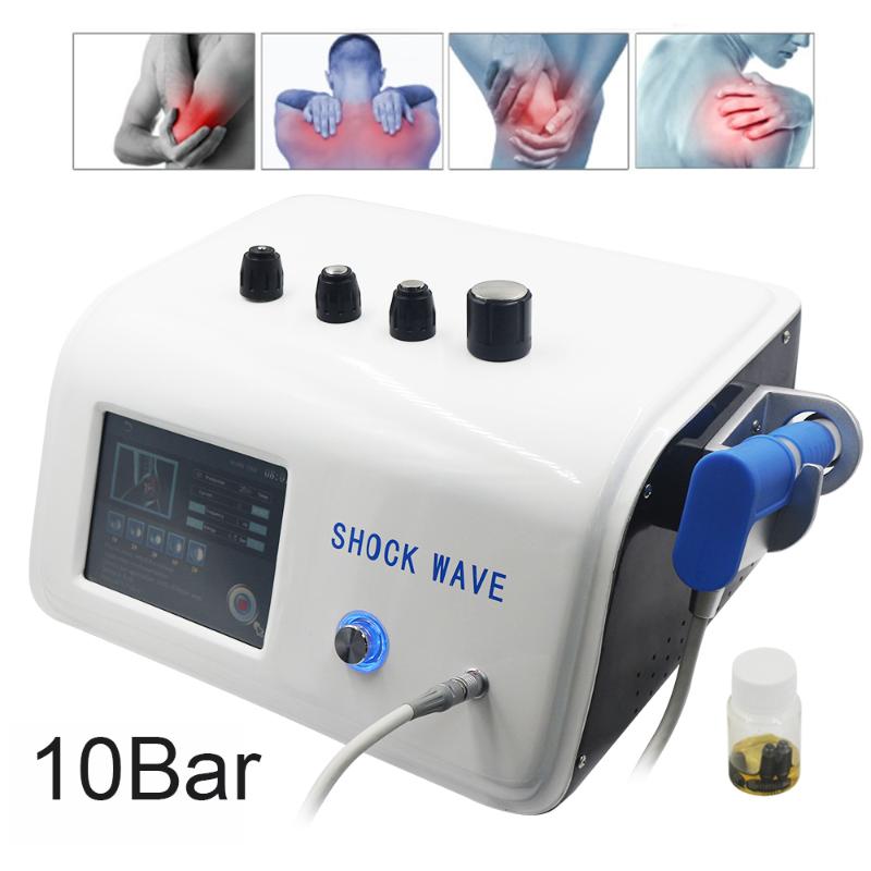 Electric Massagers 10 Bar Pneumatics Shockwave Physiotherapy Machine For Man ED Treatment And Tennis Elbow Pain Relief Wave External D-image-746231939