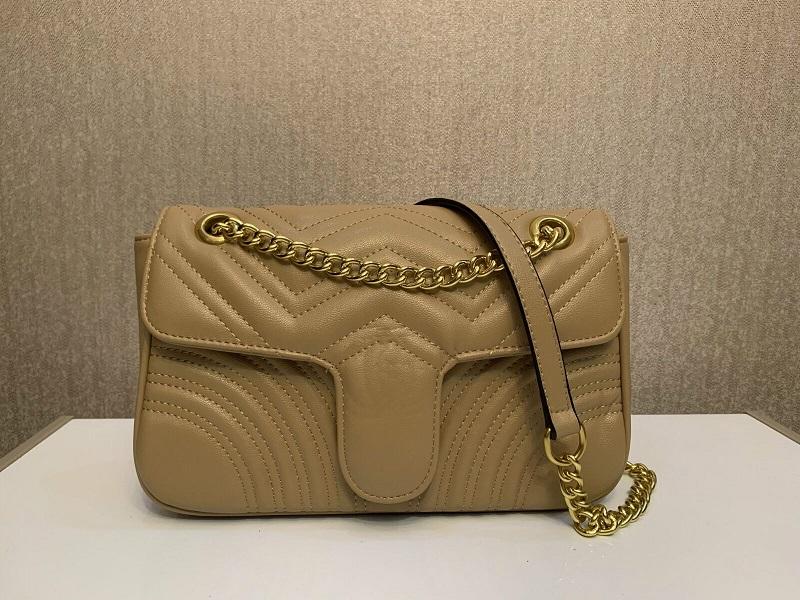 

2021 Fashion Women Shoulder Bags Classic Gold Chain 26cm Velvet Bag Heart Style Handbag Tote Messenger Handbags 1732