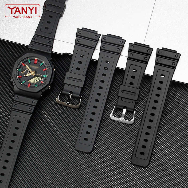 

Plastic Watch Band for Casio G-shock Dw-6900/dw9600/dw5600/gw-m5610 Ga-2100/2110 Dw-5000 Gw-b5600 Dw5025 5035 Watch Strap 16mm H0915