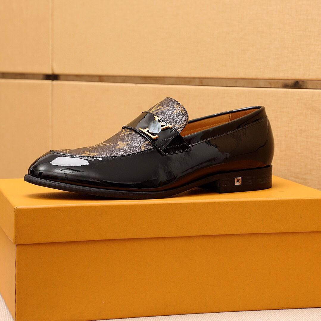 

MM Luxury Brands Men Leather Formal Business Shoe Male Office Work Flat Shoes Oxford Breathable Party Wedding Anniversary Shoes 11, #02