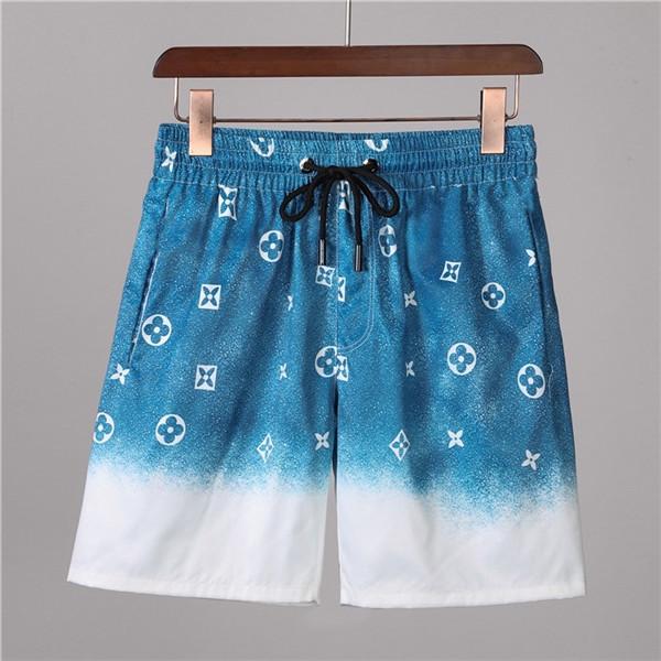 

Summer Fashion Men shorts Quick Drying SwimWear Printing Board Beach Pants Mens Swim Short Size M-3XL, White;black
