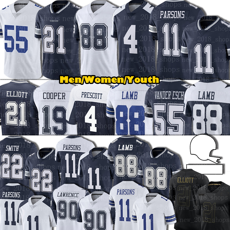 

11 Micah Parsons Jersey Dallas Cowboy 88 CeeDee Lamb 4 Dak Prescott Football 21 Ezekiel Elliott Amari Cooper DeMarcus Lawrence Micah Parsons Leighton Vander Eschy, Jersey(niuz)