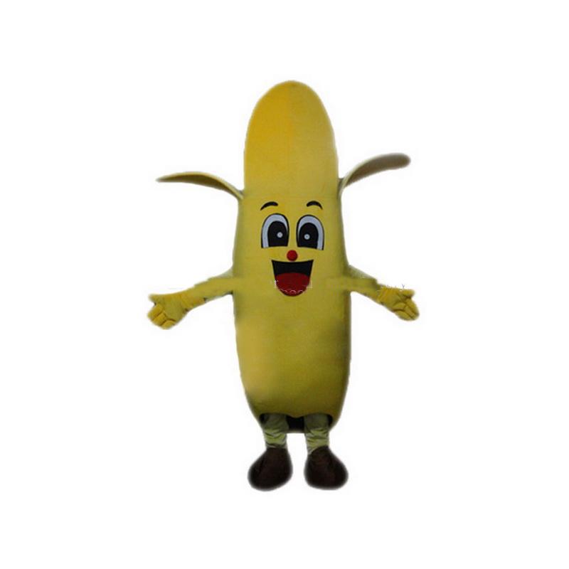

2021 Discount factory sale banana Mascot Costumes Cartoon Character Adult, Yellow