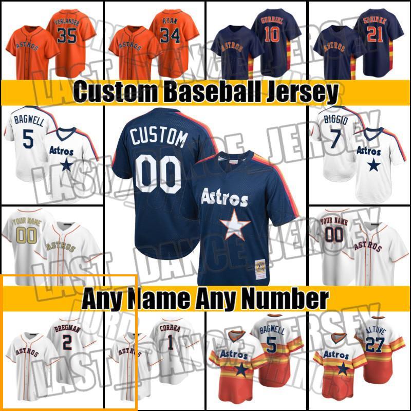 

Retro Custom Astros Jose Altuve Jersey Carlos Correa Houston Jerseys Alex Bregman Zack Greinke Jersey Yordan Alvarez Jeff Bagwell ZC454, Man custom size m-xxxl