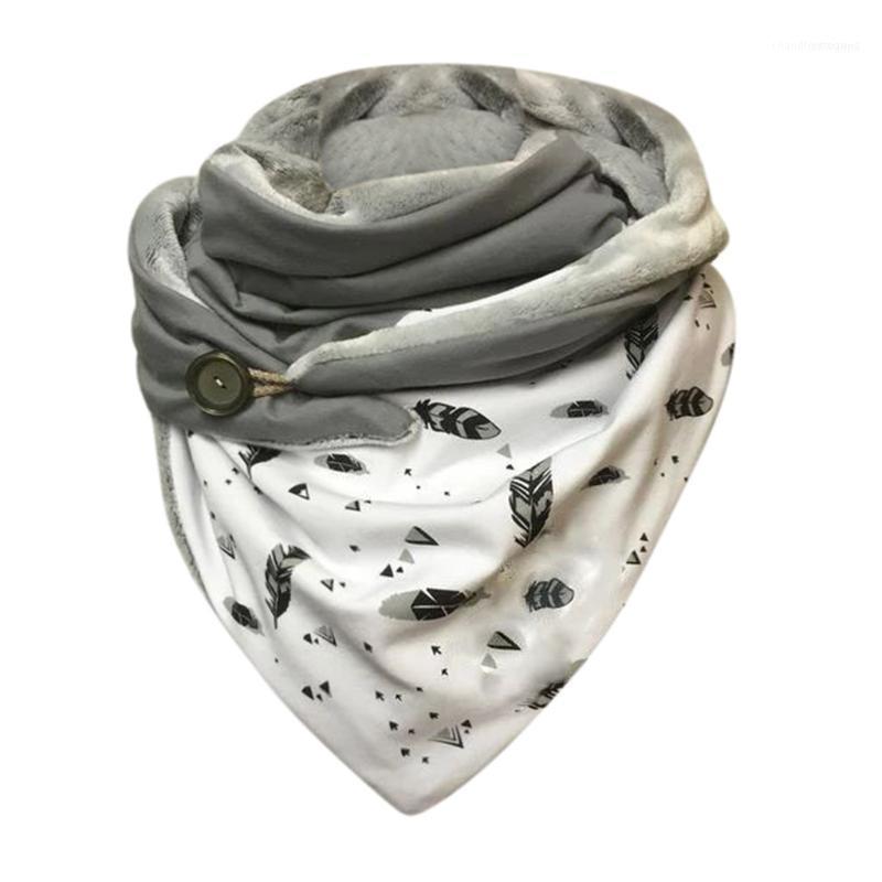 

Scarves Top Selling 2021 Fashion Women Soild Dot Printing Button Soft Wrap Casual Warm Shawls Support Wholesale And Drop1
