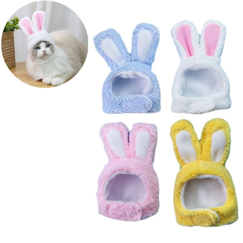 

Cat Costumes Pet Dog Cap Costume Warm Hat Small Medium-sized Teddy Bichon Headgear Cosplay Accessories