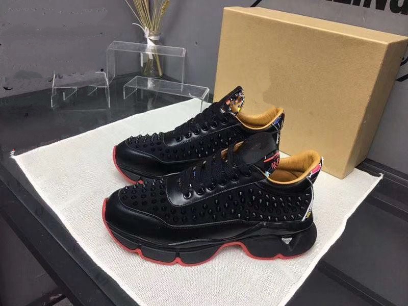 

Fashion SpikeSock Men Sneakers Neoprene Red Bottom Shoes Outdoor Sports Party Wedding T-Quality Brands Men's Designer Trainers EU35-46 hytmk003