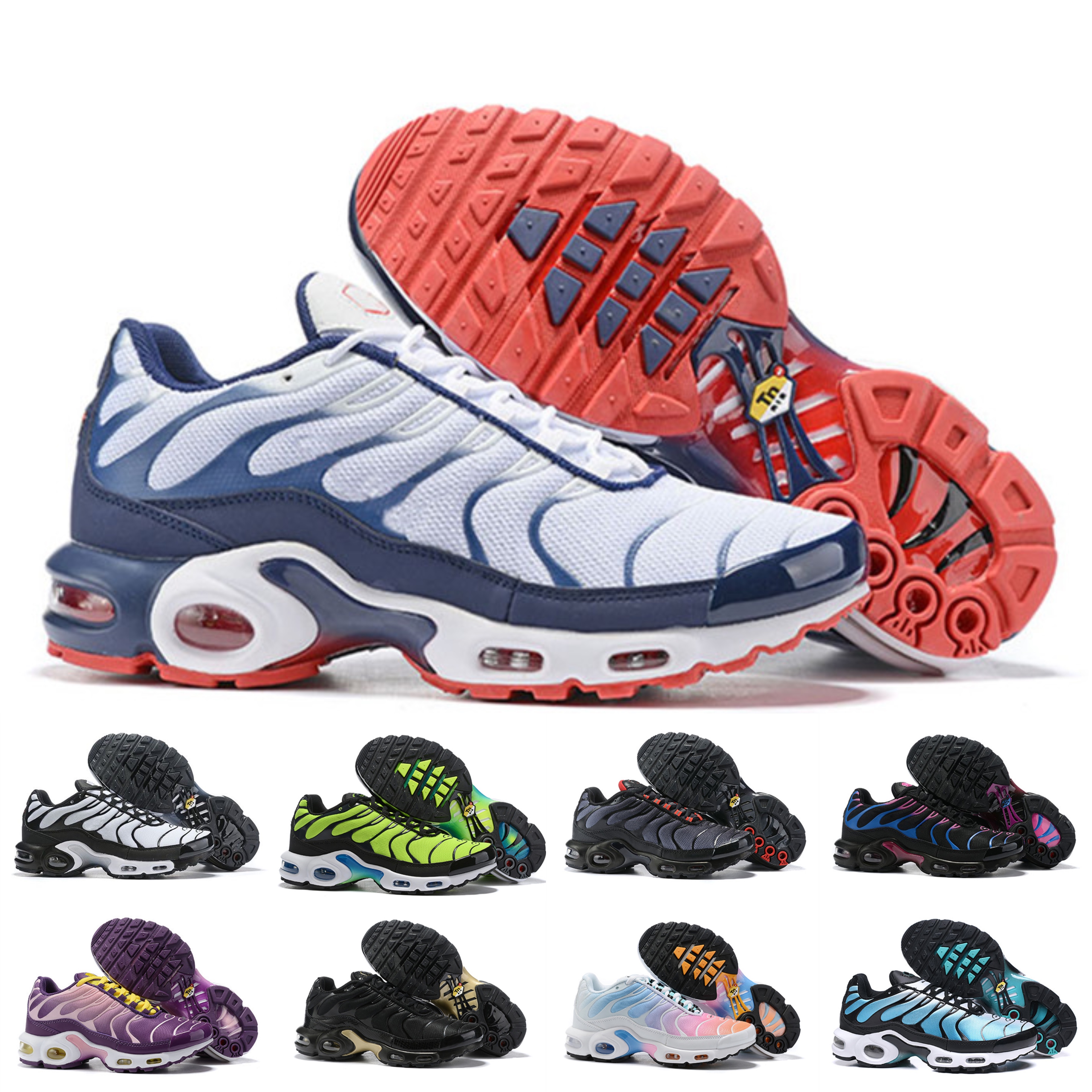 

Black TN Plus pink sea wolf grey daik Run Shoes Color Trainers voltage purple bleached coral pure Sneakers, Color 4