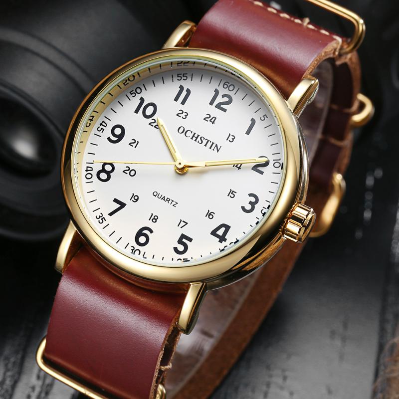 

Wristwatches Relogio Masculino OCHSTIN Analog Sports Wristwatch Display Date Men's Quartz Watch Business Men GQ081B, Black