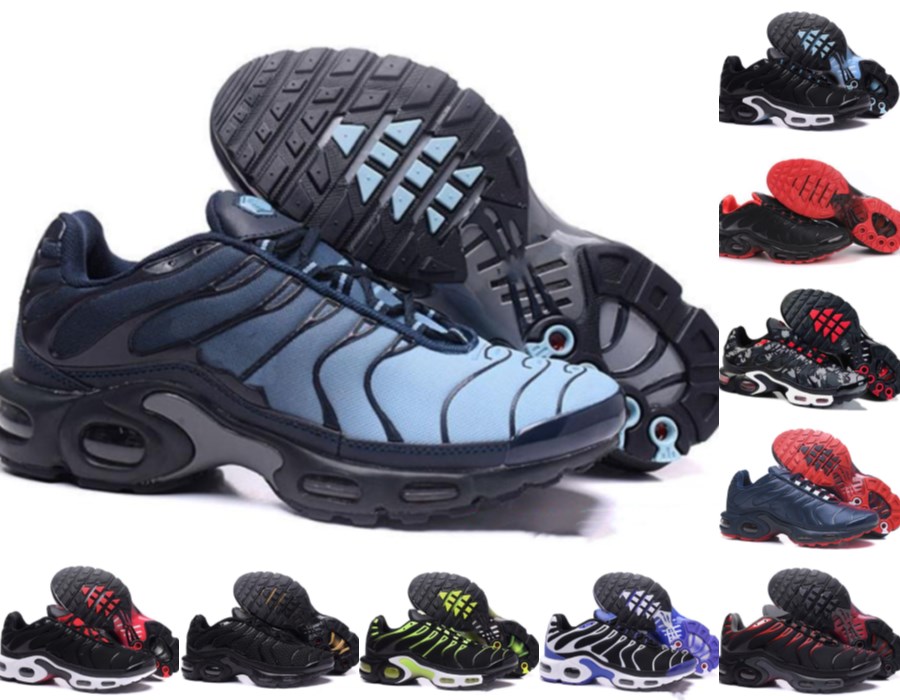 

classic 2021 Tn Plus Shoes Mens Trainers Chaussures Triple White Black red blue high quality Womens casual trainer size 40-46