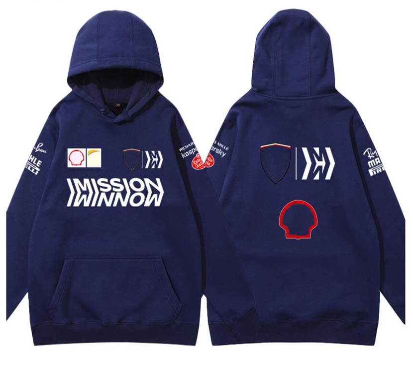

F1 motorcycle racing peripheral hooded sweater fan fanatic series