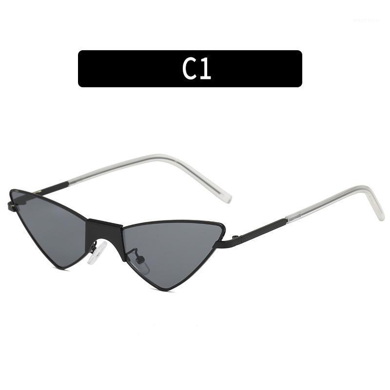 

Sunglasses Sharp-angle Cat Eye Woman Fashion Women Glasses Uv400 Europe 2021 Trendy Eyewear Acrylic Travel Zonnebril Dames