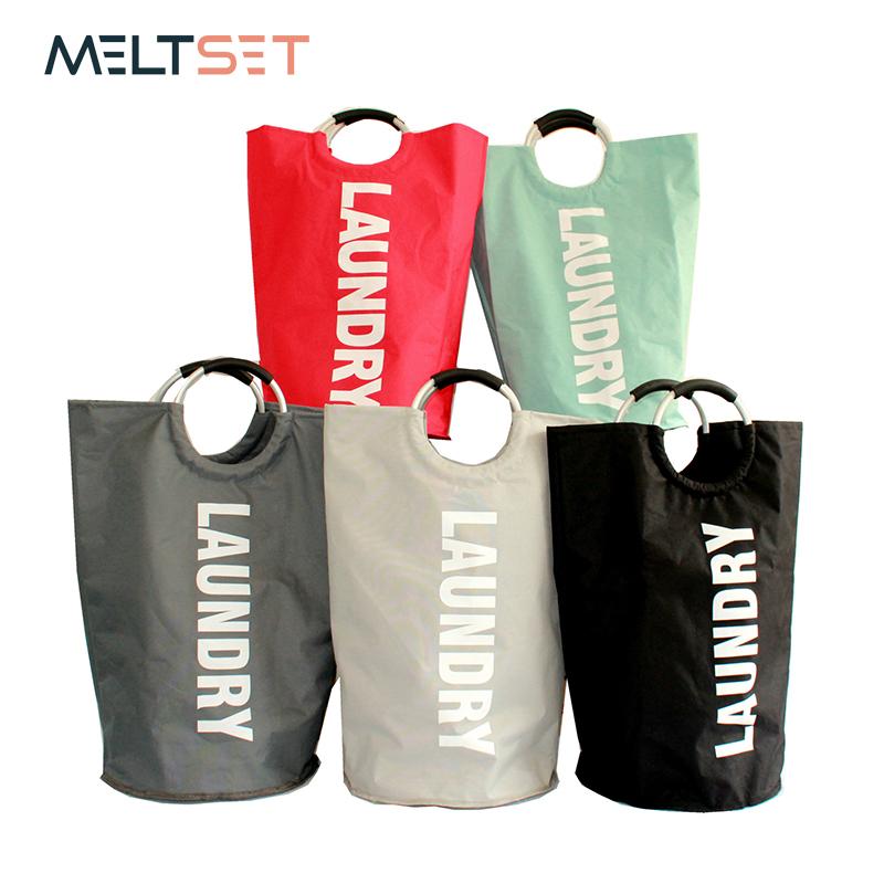 

Oxford Dirty Laundry Basket Waterproof Collapsible Hamper Portable Clothes Organizer Storage Bag Bags