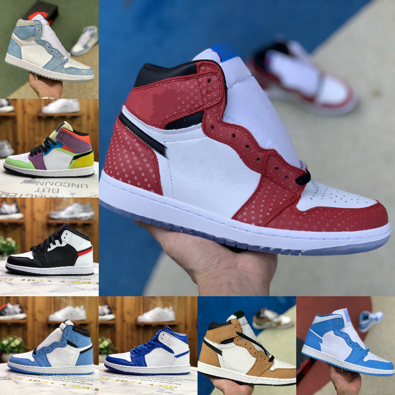 

Jumpman University Blue 1 1s High Basketball Shoes Mens Women Origin Story ROYAL TOE ZOOM ZEN GREEN Bio Hack Varsity Red Chicago Black Toe M