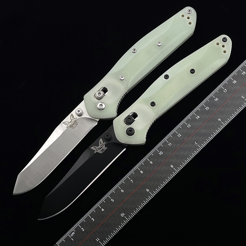

Benchmade BM940 940BK AXIS Osborne Folding Knife 3.4" S30V Blade, G10 Handle Outdoor Camping Hunting Pocket Kitchen Tool Practical EDC