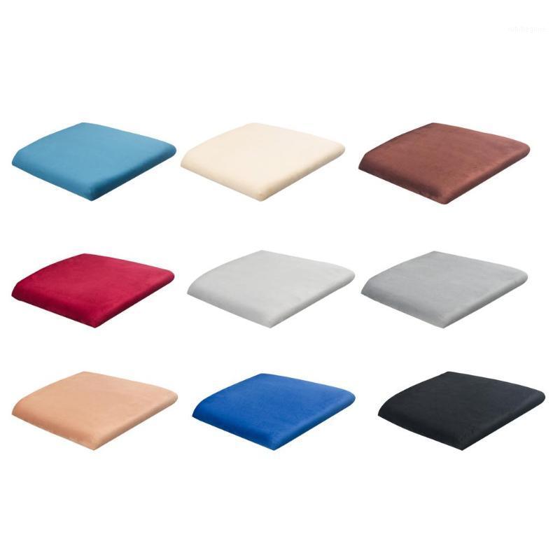 

Stretch Chair Seat Covers For Dining Room, Slipcovers, Brown,