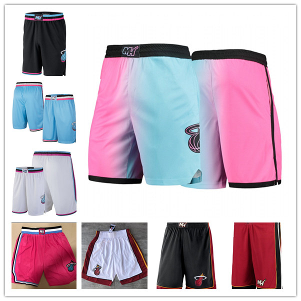 

Miami Heats MEN PANTS Icon city Swingman basketball Shorts S-2XL, Black