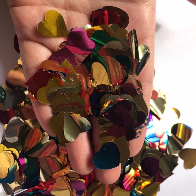 

Party Decoration 15g/package Stars Heart-shaped Round Aluminum Confetti Wedding Anniversary Birthday Valentine's Day Supplies