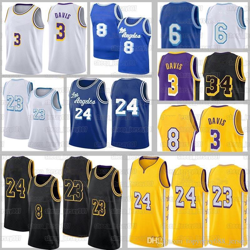 

20/21 Los city Angeles Anthony 3 Davis Jerseys 23 Player Alex 4 Caruso Talen 5 Horton-Tucker Kyle 0 Kuzma Black Mamba Mens Basketball Jersey, 2021 new jersey