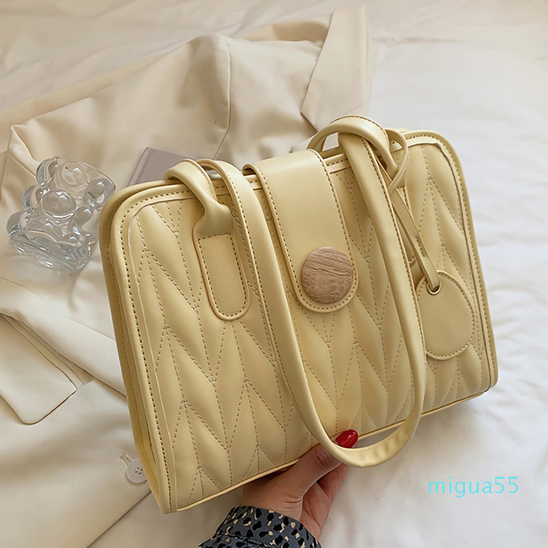 

Female tote bags women high quality handbag fashion lady shoulder bags, Cream