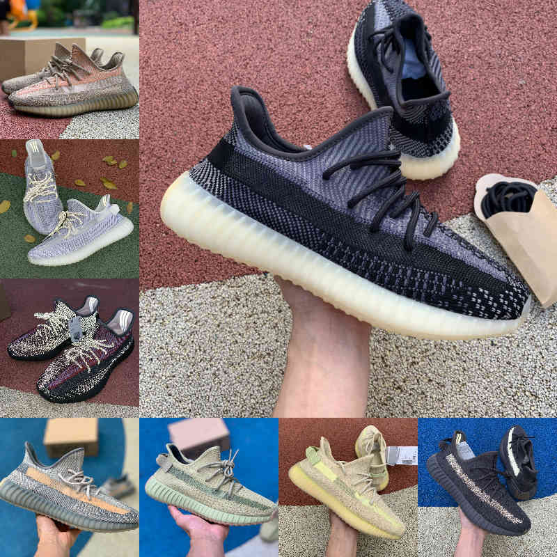 

High Quality 2021 Cloud White V2 Reflective YÉzzy YÉezy Mens Running Shoes 350SS Women Fade Carbon Natural Israfil Cinder Tail Light Earth Zyon Oreo Trainers Sneakers, 4349/yeshaya/reflective